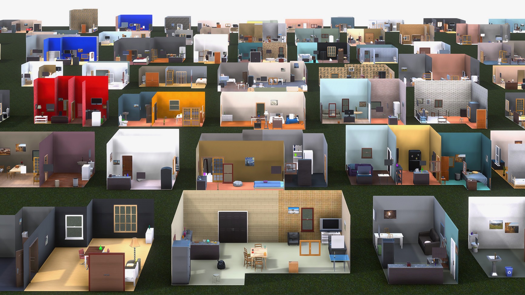 🏘️ ProcTHOR: Large-Scale Embodied AI Using Procedural Generation